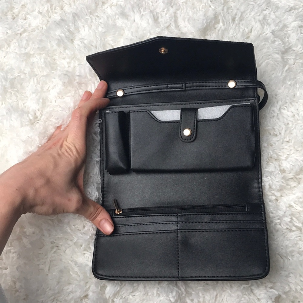 NWOT A New Day Black Glitter Crossbody Bag - Picture 4 of 8